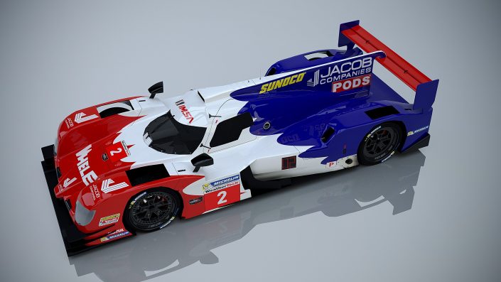 Rick Ware Racing number 2 Livery Design